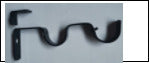 curtain rod Black double support,16-19mm