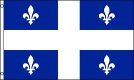 Flag Quebec 3x5Ft