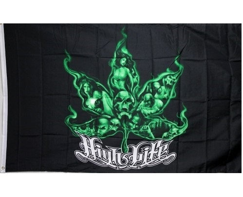 Flag 3x5 feet - Marijuana flag high life