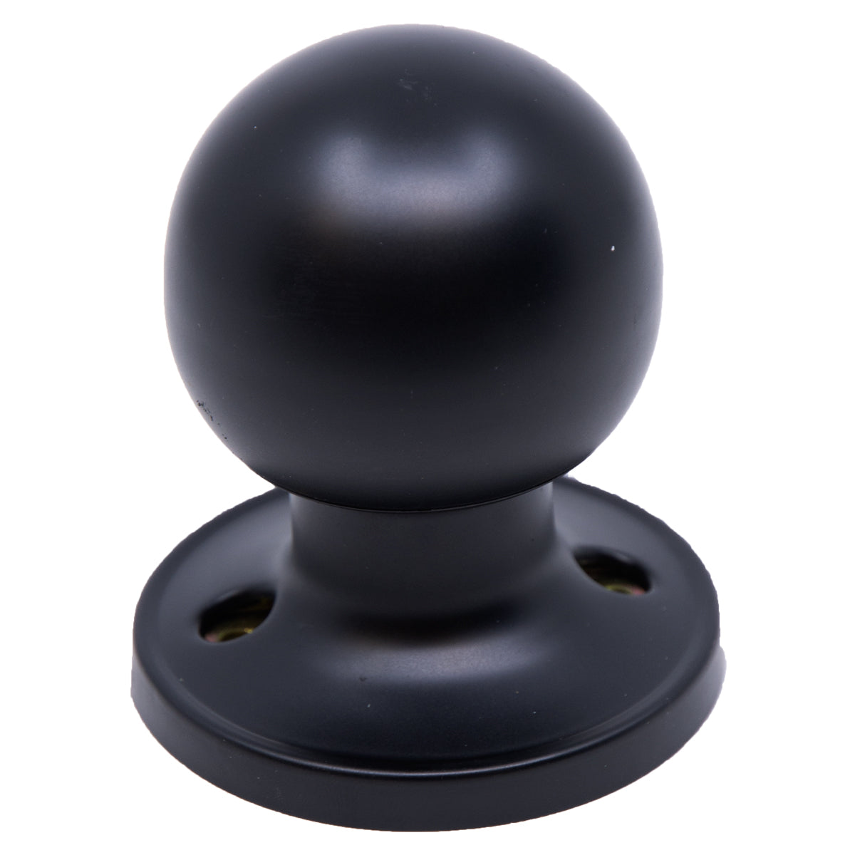 Door Lock Knob Dummy Black - Additional View