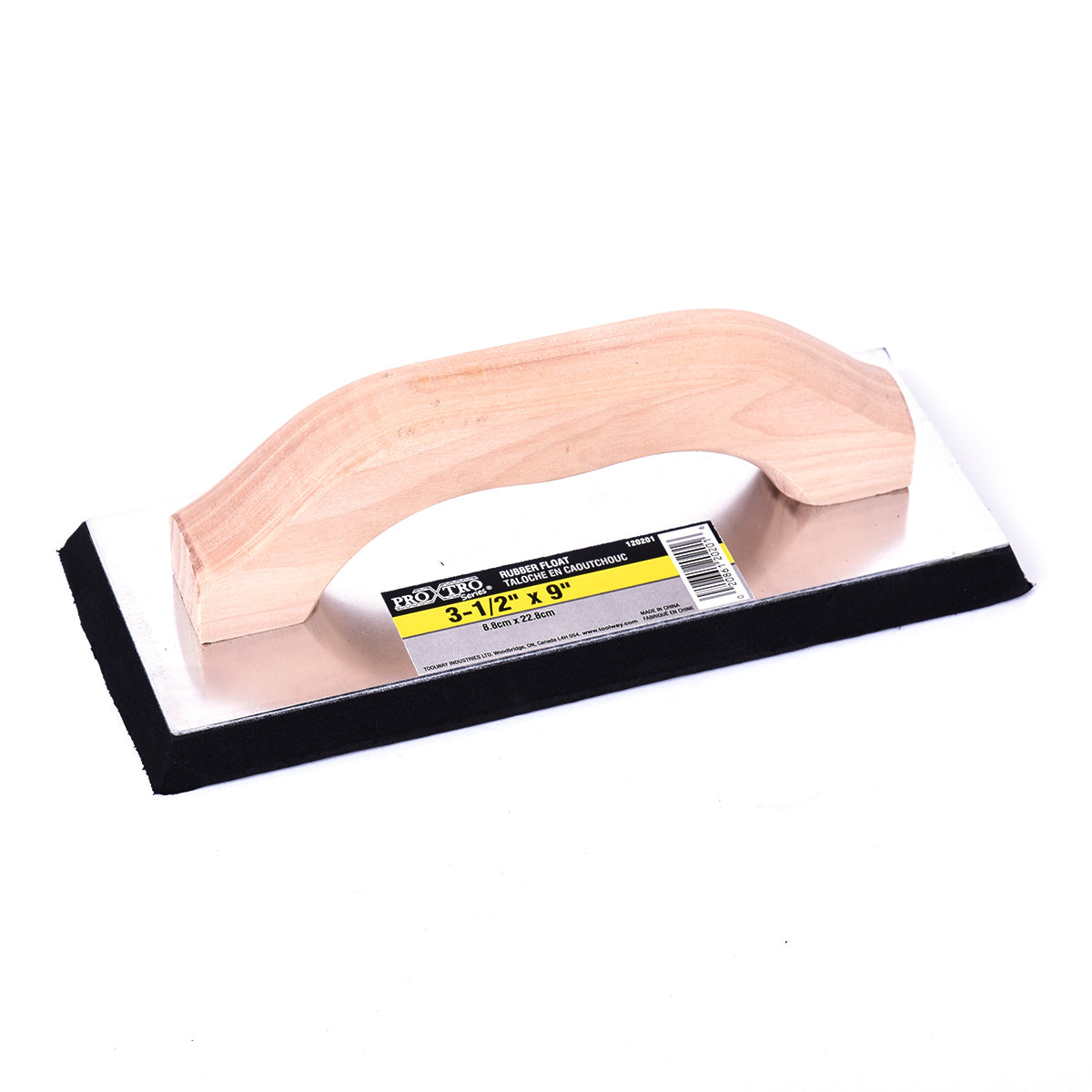 Float rubber grout stan 9" x 3½"