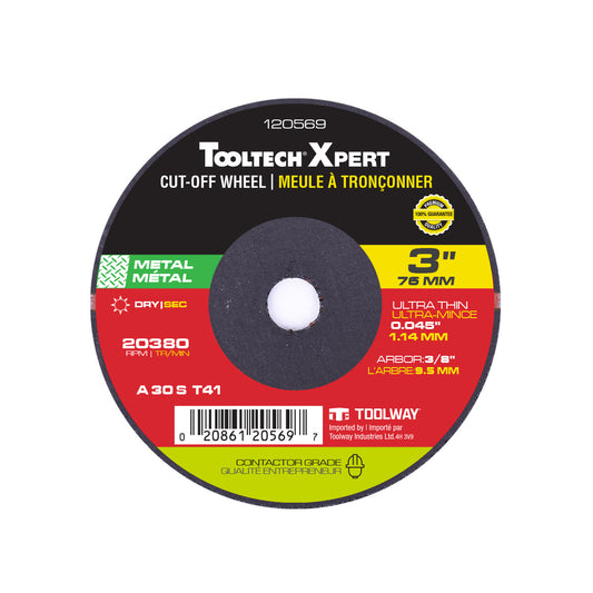 cutting wheel .045 ultra thin abrasive 3 x 3/64 inch metal