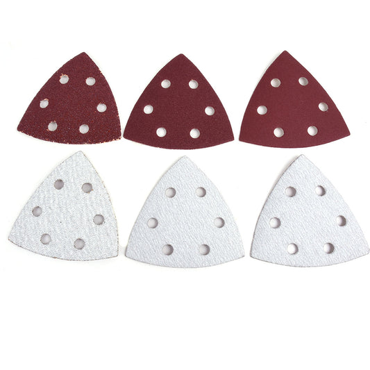 6 Papiers abrasifs pour ponceuse delta 3-5/8 po assortis