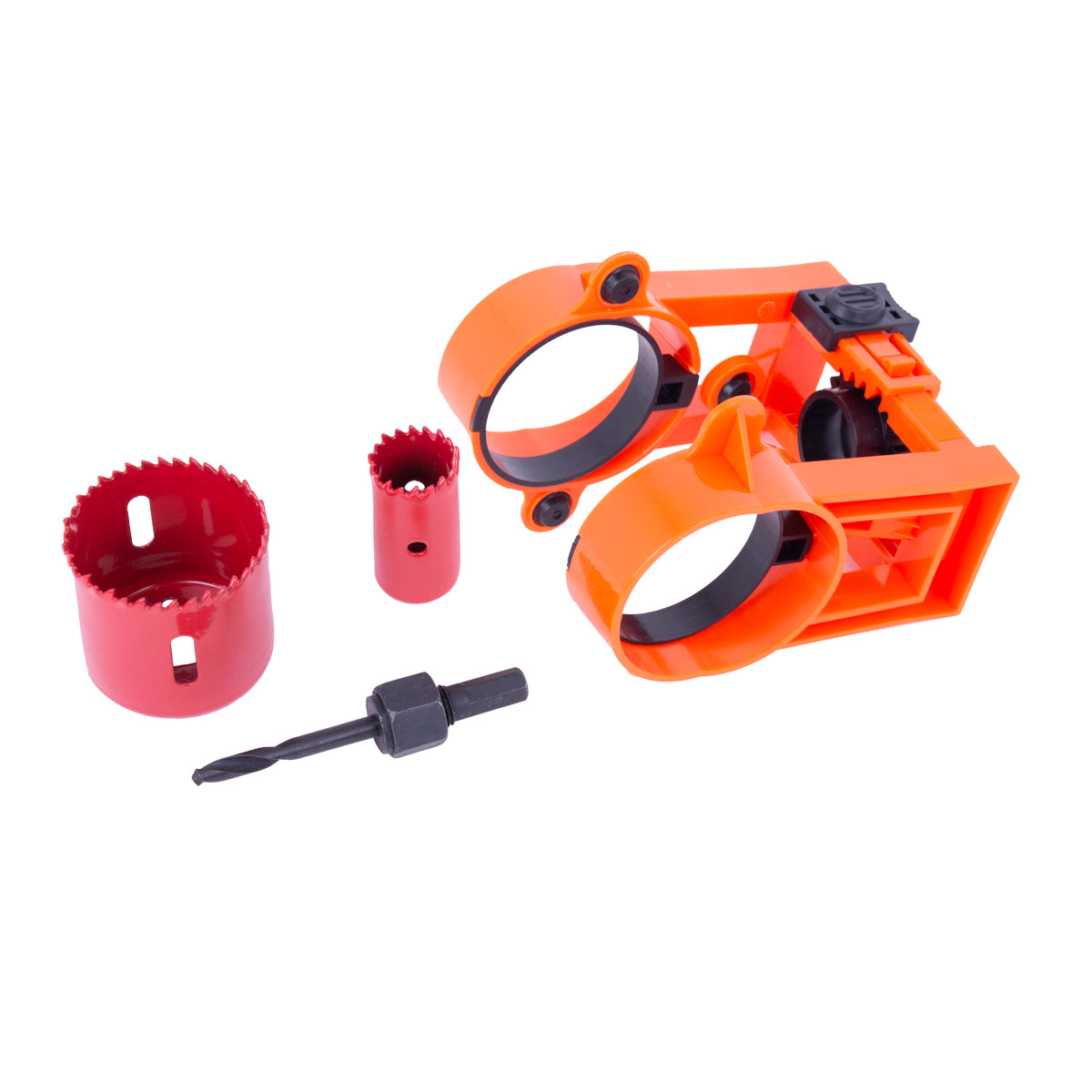 Door lock installation kit - wood - Additional View