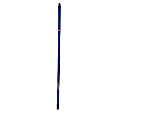 Broom Handle Metal 48"  Heavy Duty Blue