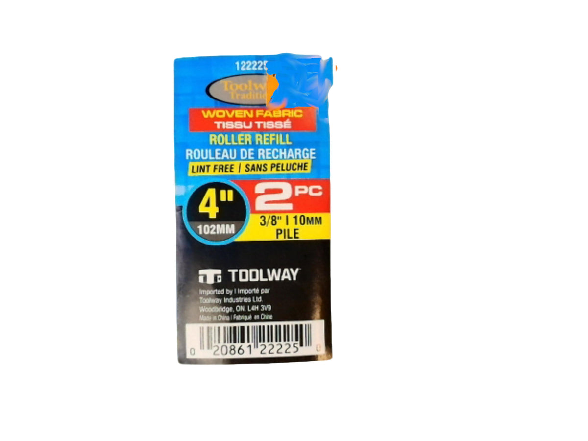 paint roller refill 4 inch 2 pc