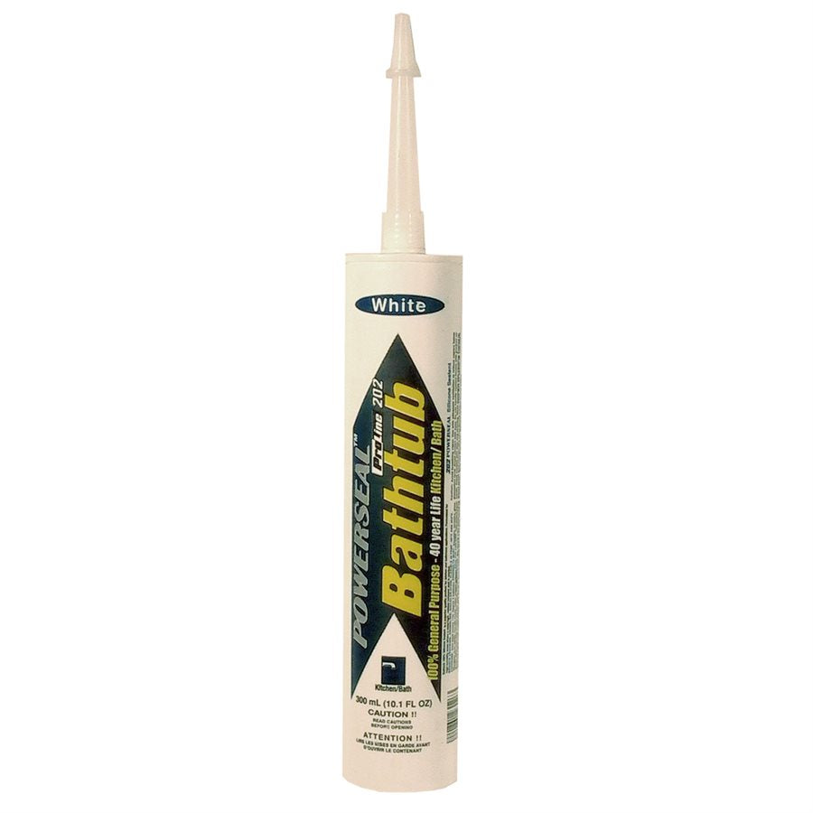 Silicone Sealant 300ml 201 Kitchen & Bath 100% White Proline