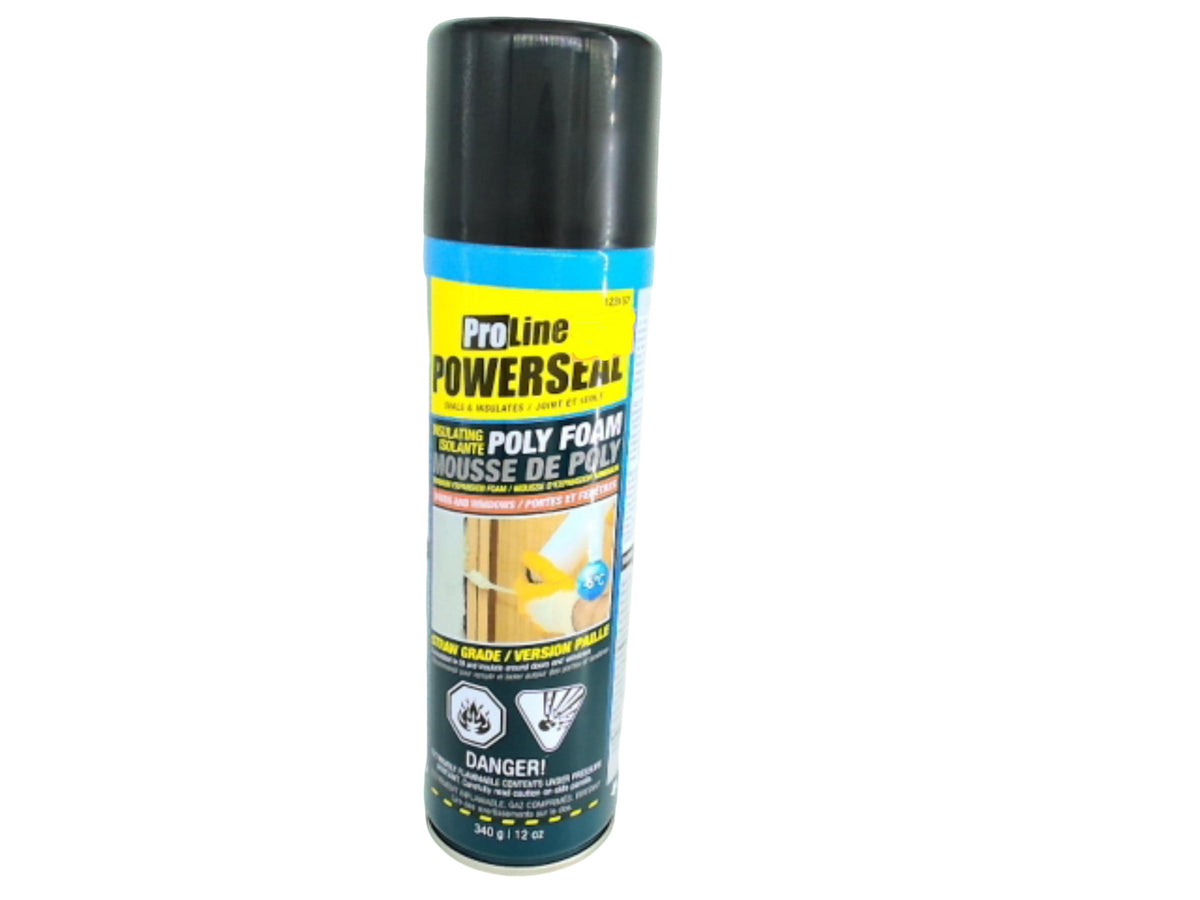 Mastic mousse avec paille 340 g Fenêtre et porte Powerseal