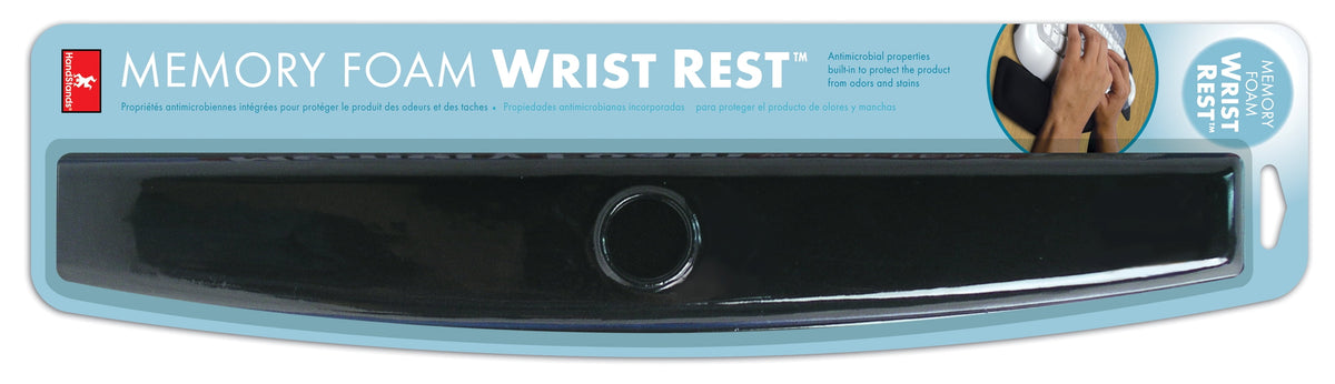 Memory Foam Wrist Rest Premium Black Handstands - Additional View
