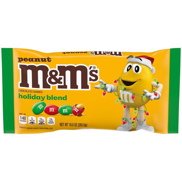 M&M's Peanut Holiday Blend 283.5g. - Additional View