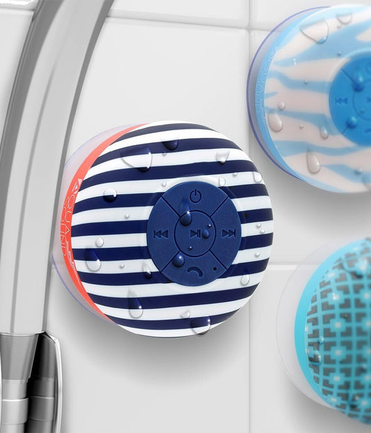 Wireless Shower Speaker Black Giraffe Aduro Aqua Sound - Additional View