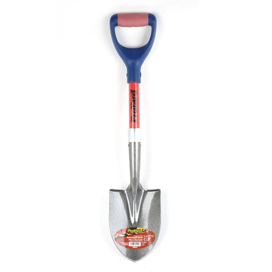 Shovel round mouth 21" fiberglass handle