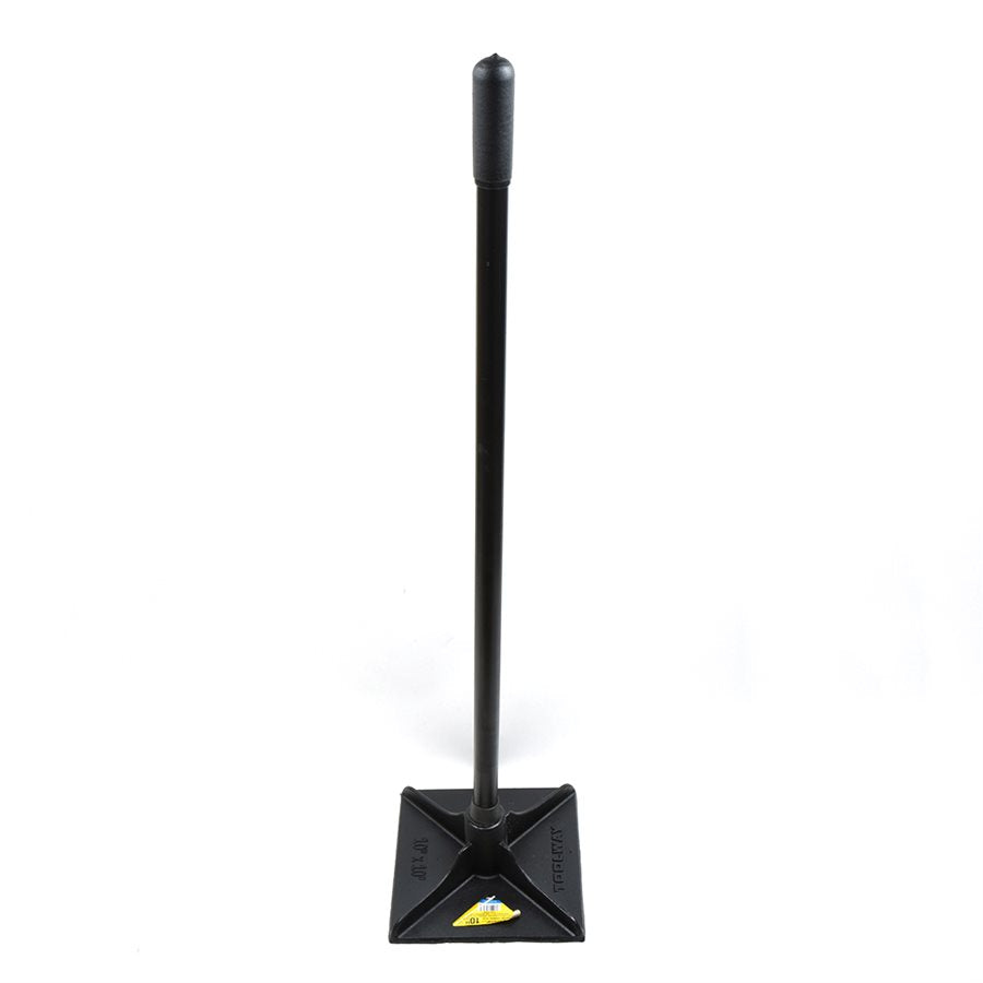 Pilon 25 x 25 cm avec manche en acier