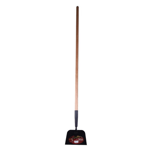 Scraper ICE sidewalk 6.25x4 inch wooden handle
