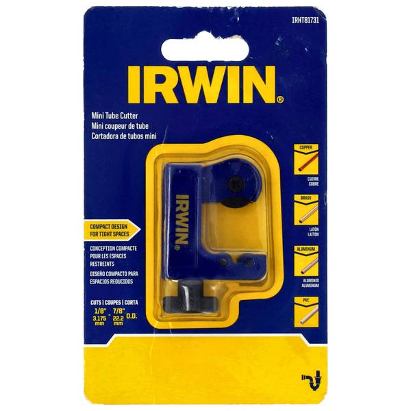 Mini Tube Cutter 1/8" - 7/8" Irwin