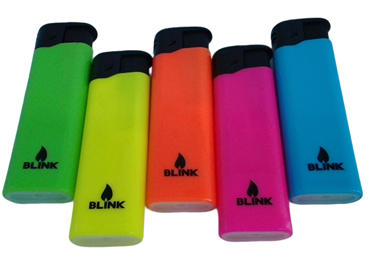 Electric fixed flame blink lighter - Additional View