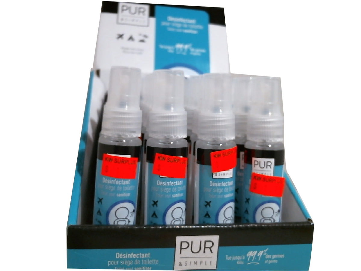 Assainissant pour siège de toilette pur et simple
