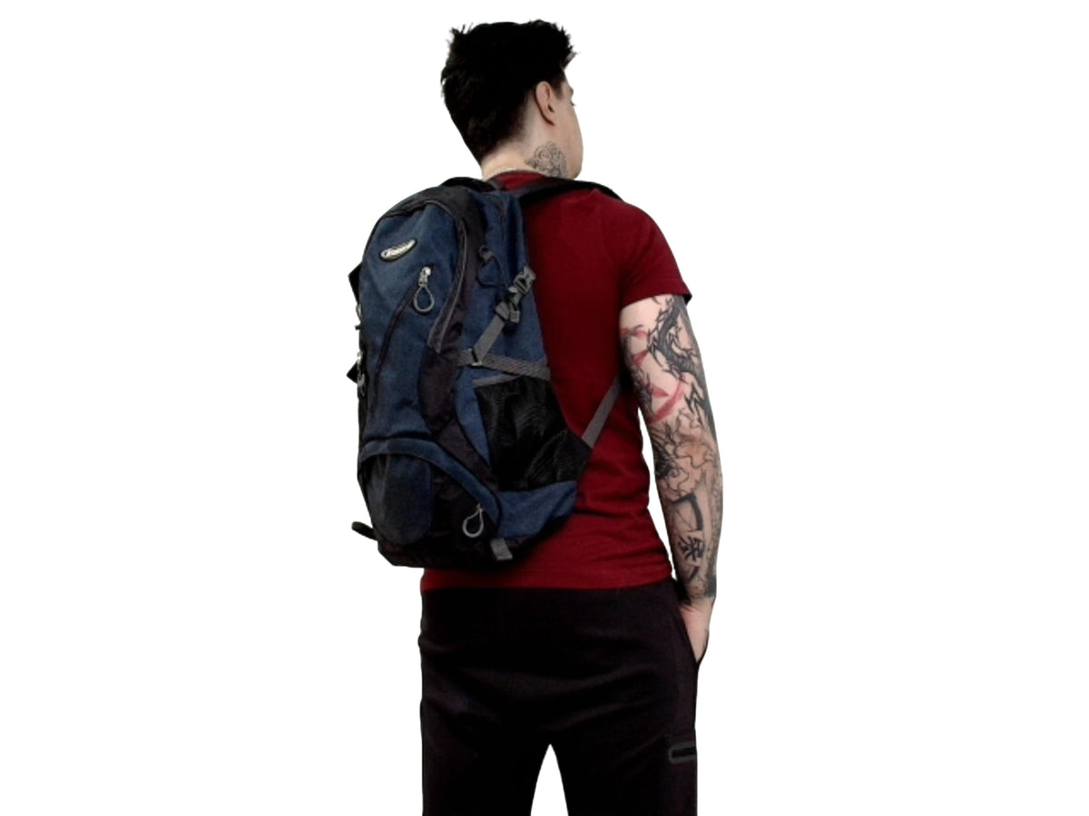 Hiker Daypack 40L Navy 21"x13"x9" North 49 Backpack