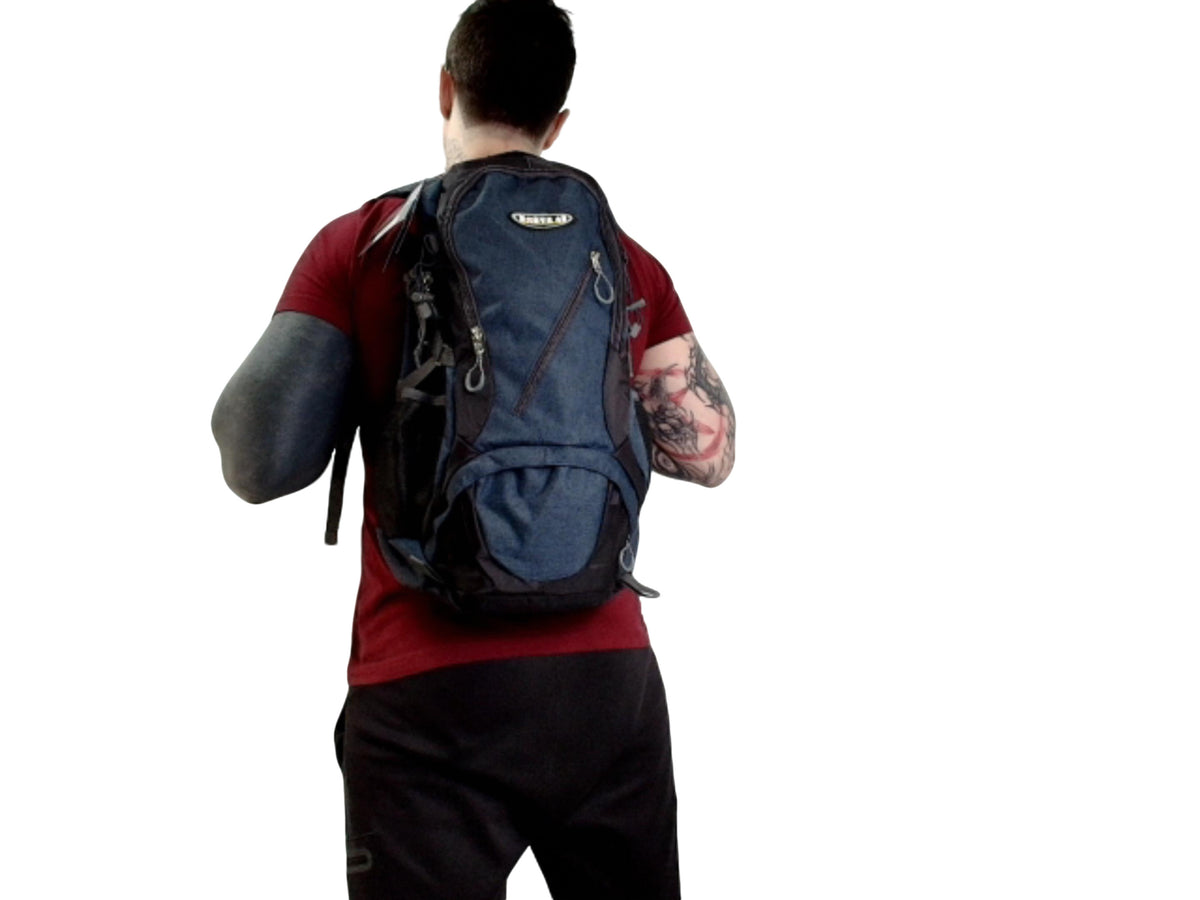 Hiker Daypack 40L Navy 21"x13"x9" North 49 Backpack