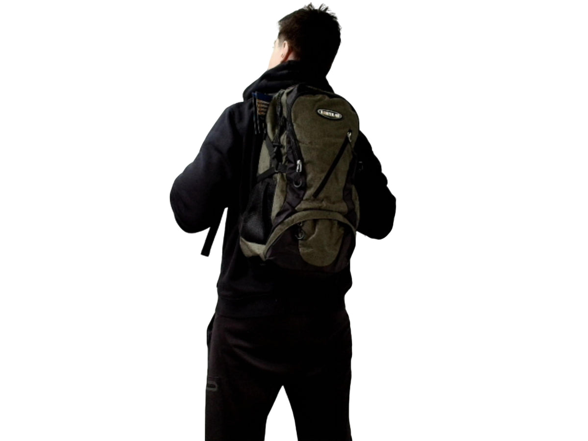 Hiker Daypack 40L Olive 21"x13"x9" North 49 Backpack