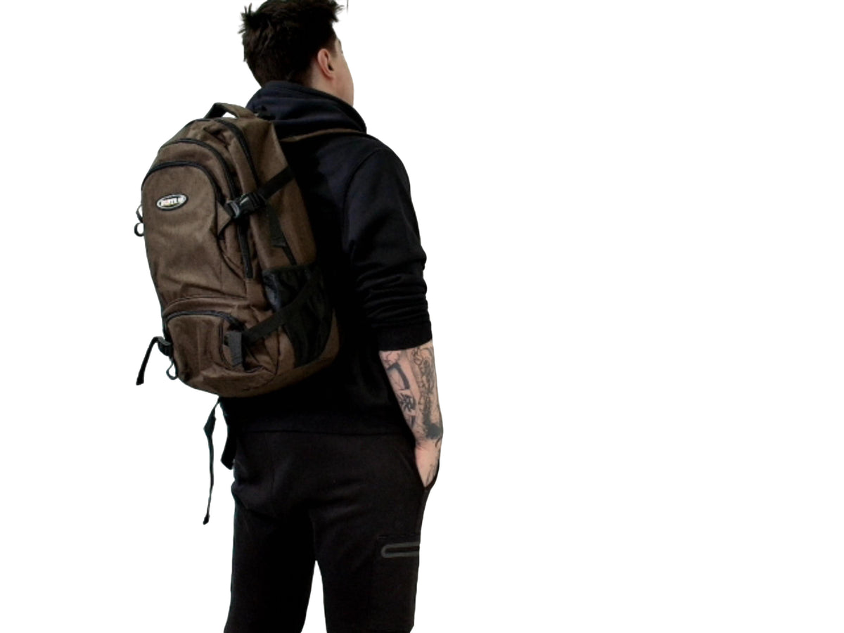 Coyote Daypack 45L Coffee 21"x13"x8" North 49 Backpack