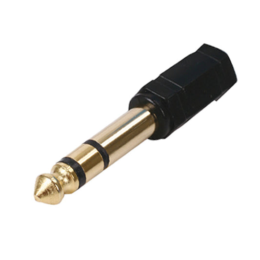 1/4" Stereo Male To 3.5mm Stereo Female