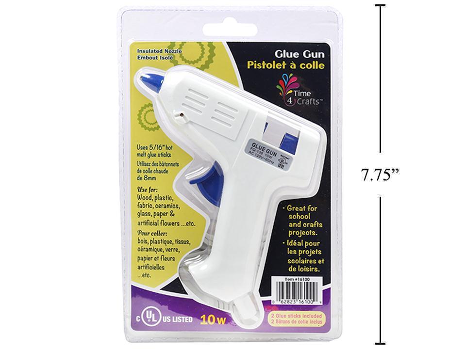 Glue gun 10 watt includes 2 glue sticks time 4 crafts
