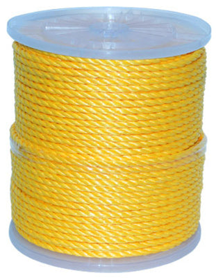 Rope Poly 3/8 x 630 feet on roll - sold by the foot