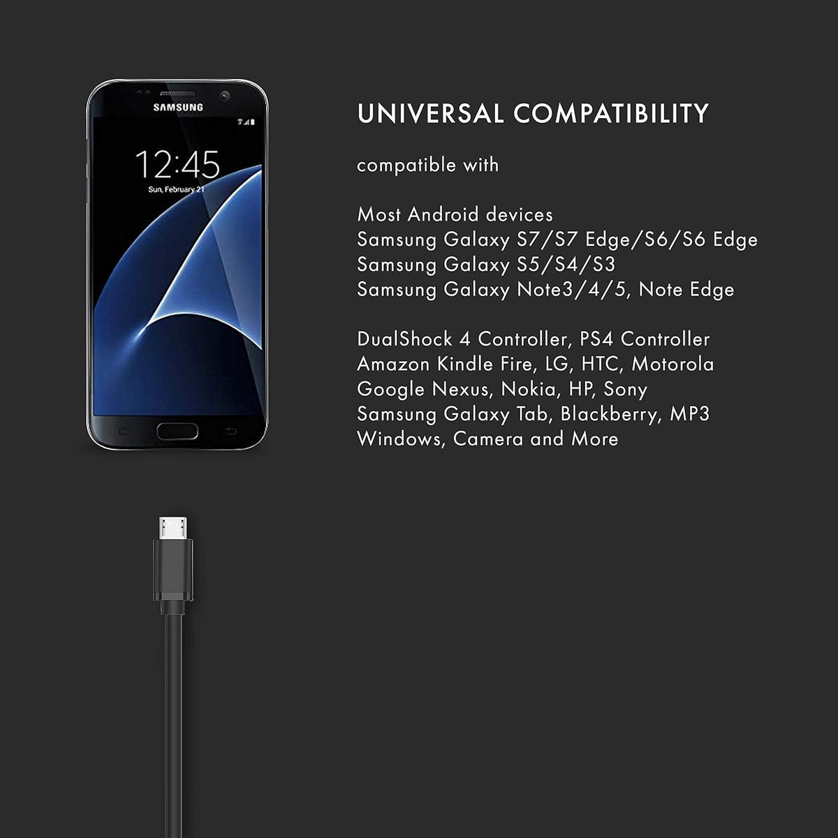 6" Otg Micro Usb Cable Fuse - Additional View