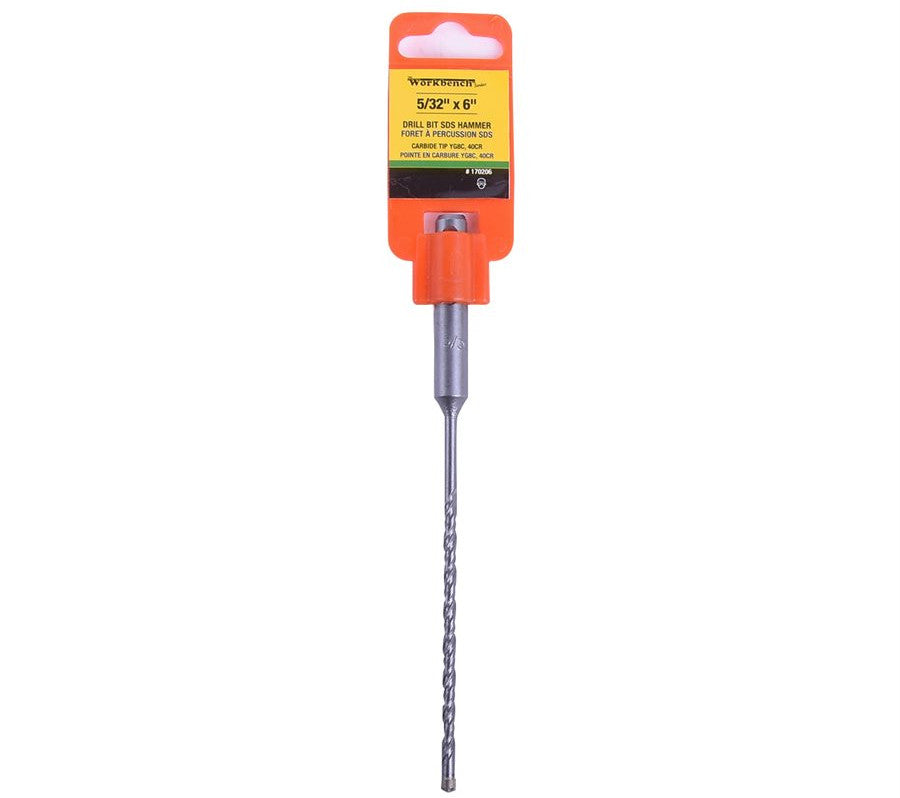 Drill bit SDS Hammer 5/32 x 6 inch Carbide tip