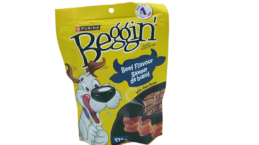 beggin' dog treats 170g Purina beef flavour