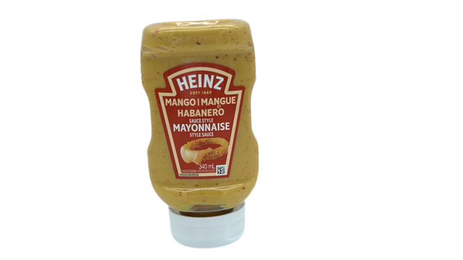 Heinz Mayonnaise 340ML mango habanero