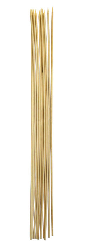 Roasting stick 30 inch 76.2mm long bamboo 12 pack