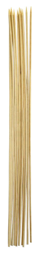 Roasting stick 30 inch 76.2mm long bamboo 12 pack