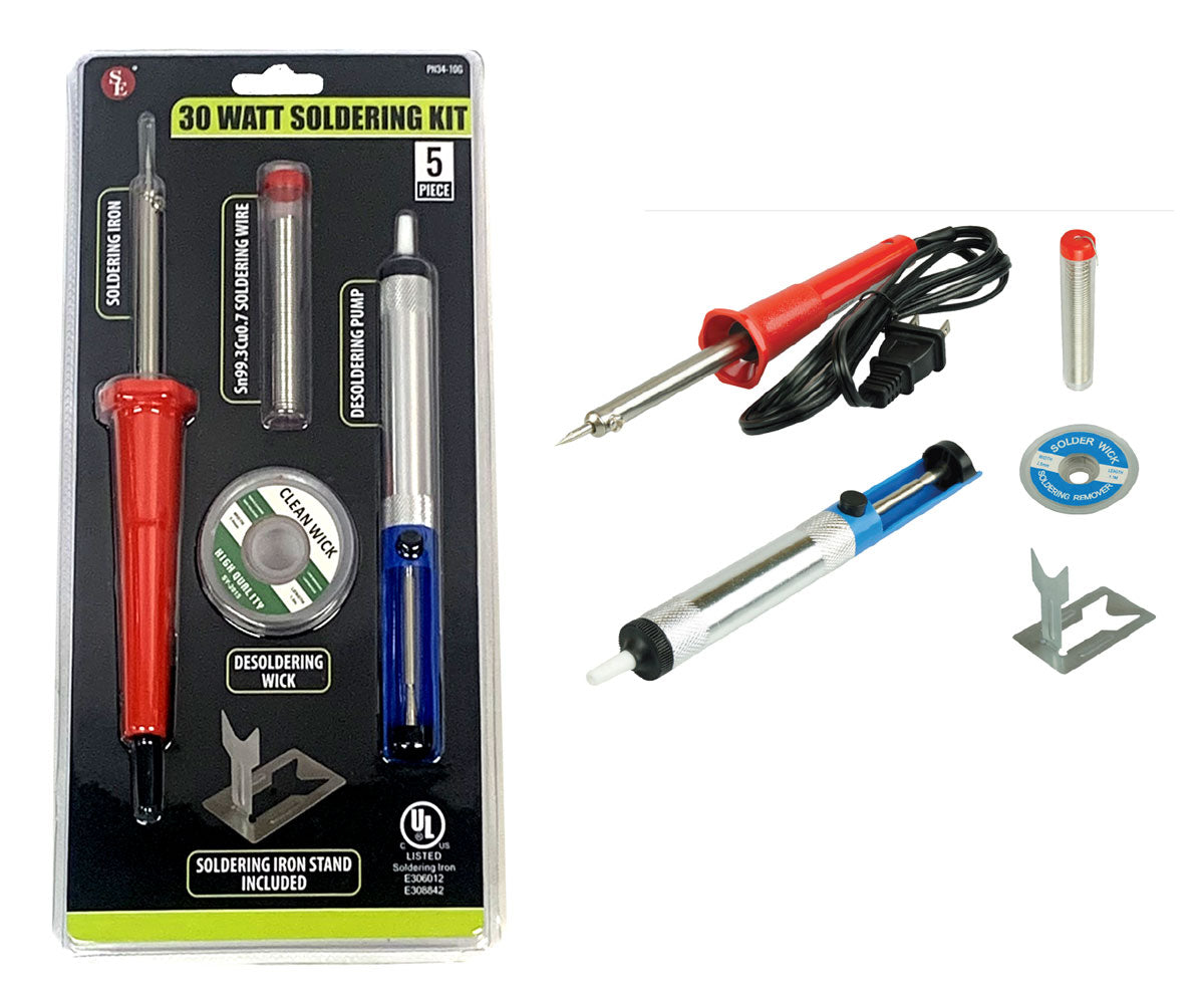 Soldering Iron Set 5pc. 30W