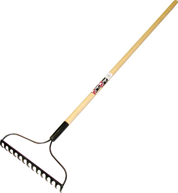 Râteau-arche de jardin 137 cm 14 dents