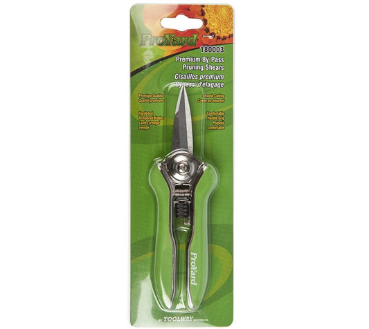 Pruner Trimmer Stainless Steel Straight Cutting Blade Comfort Grip