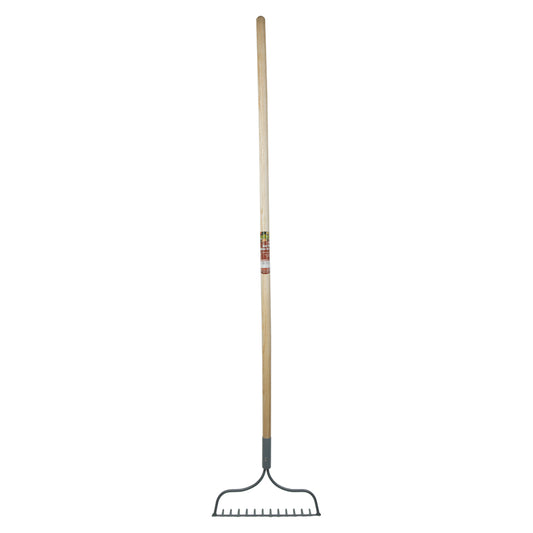 Bow Rake 14T Wood 48in Handle