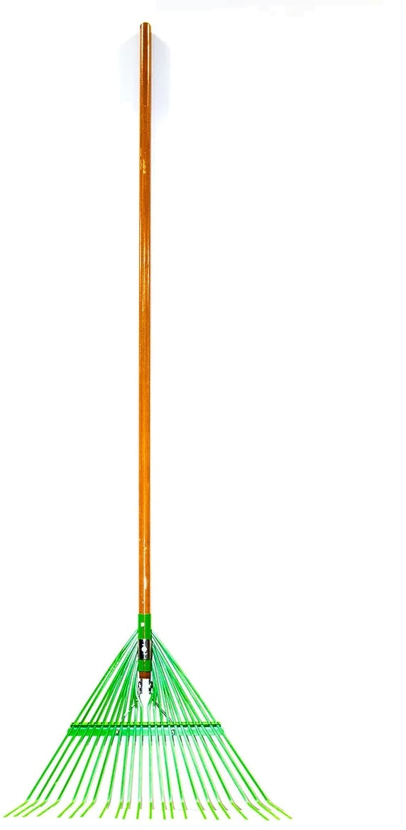Lawn & Leaf Rake Flex-steel 22-tine 22in 54in Wood Handle - Additional View