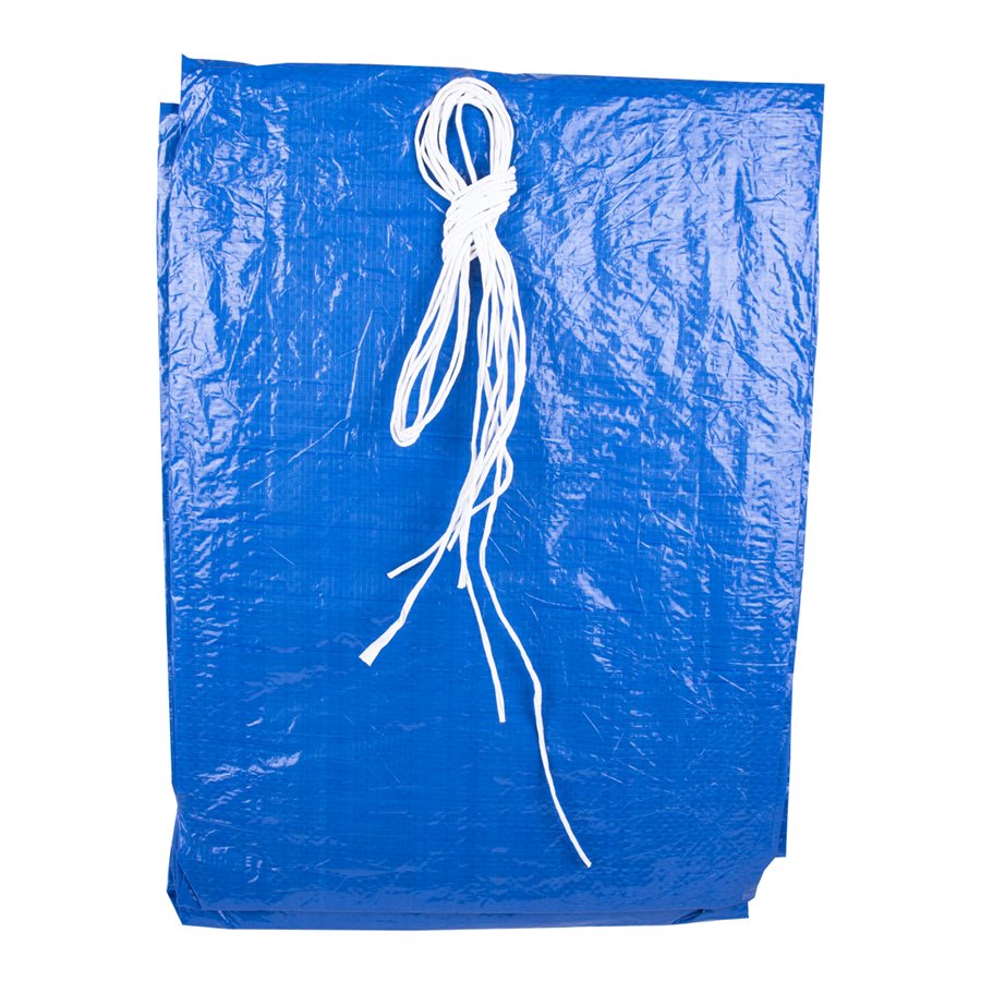 tarp 6' x 8' blue/clear 108868