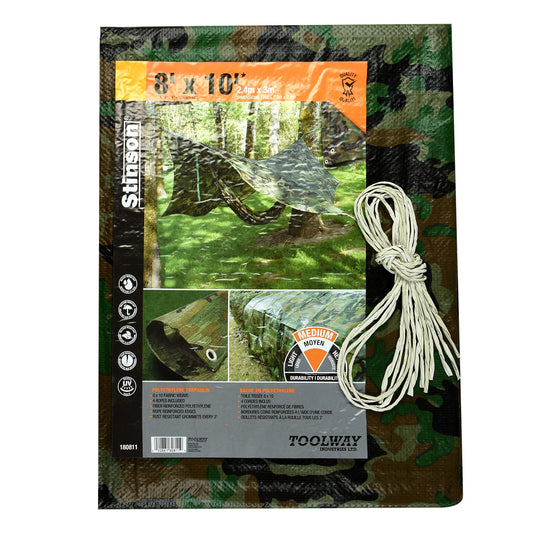 Tarp 8' x 10' CAMO