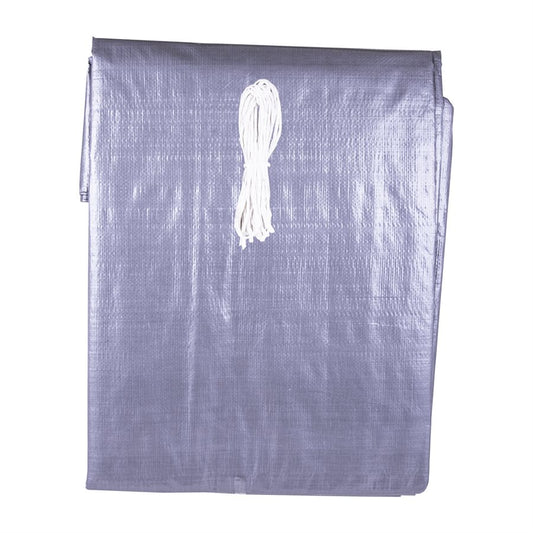 Tarp 12' x 16' foot S HD Silver 180GSM 12 Mill 16' x 16' weave