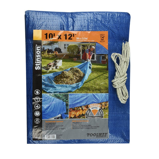 tarp 18' x 28' blue    sub  18' x 24' blue