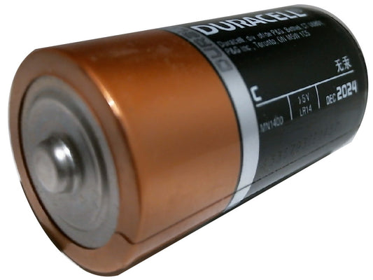 Battery C Duracell Or Energizer Bulk (Or 10/$18.99)