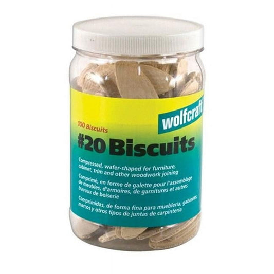 #20 Biscuits 100pk. Wolfcraft - Additional View