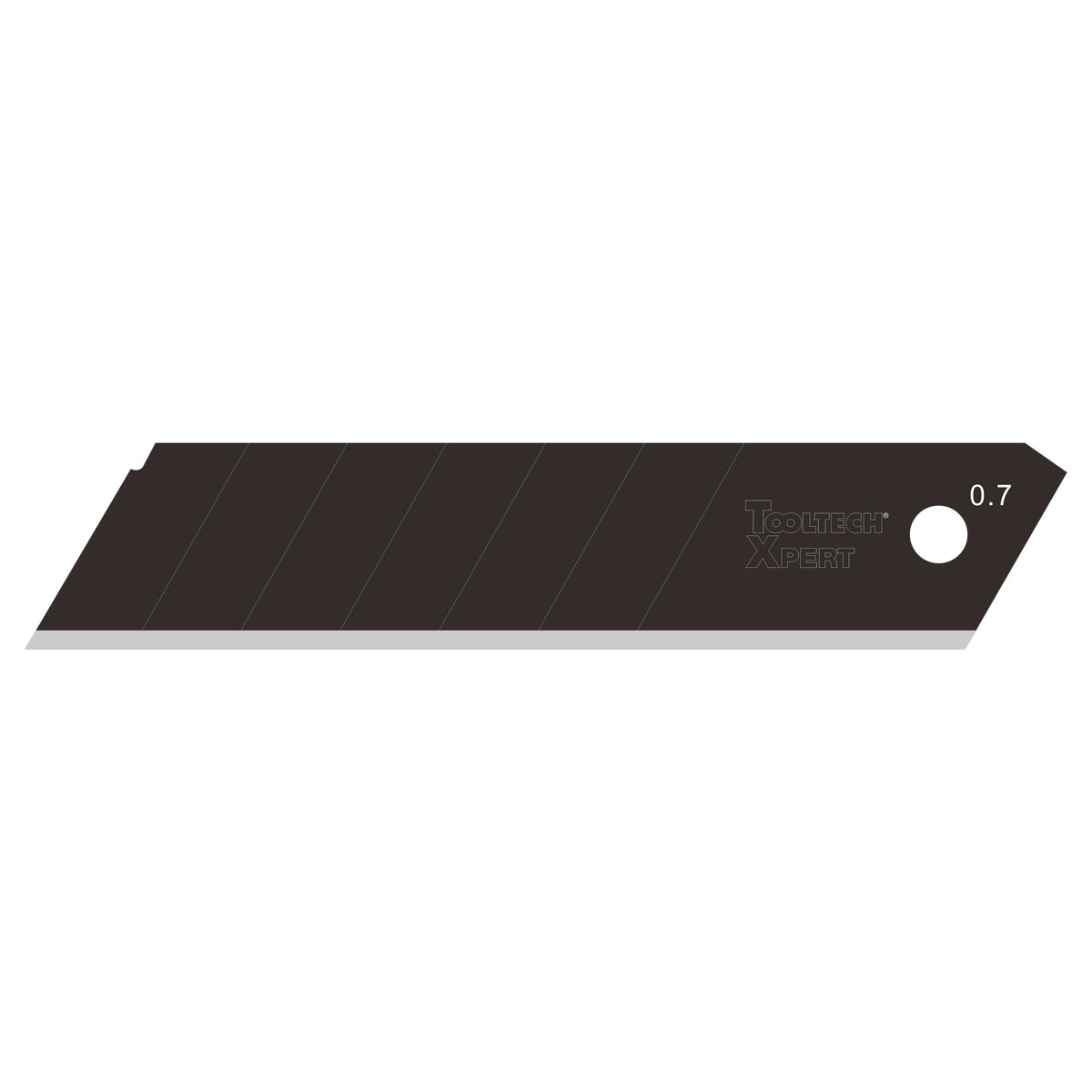 replacement Blades 25 mm snap off 25x0.7x125mm 10 pack - Additional View