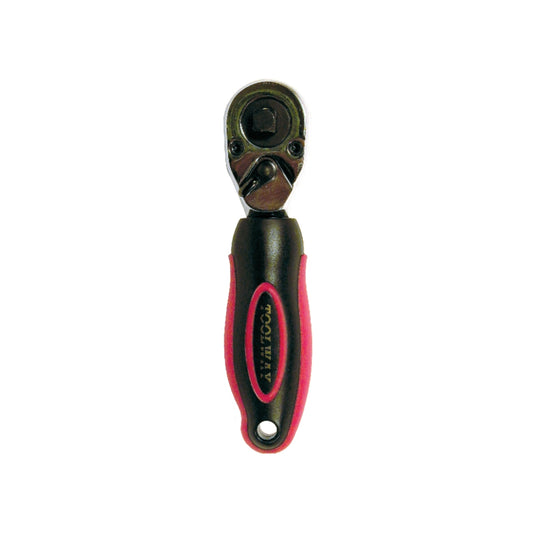 Stubby Ratchet 3/8 And 1/2" Drive Rubber Handle