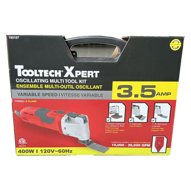 Outil oscillant multifonction 240 W à vitesse variable