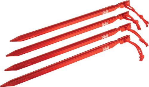Aluminum Tent Stakes 9" 4pk. Coleman or B/U .99each - Additional View