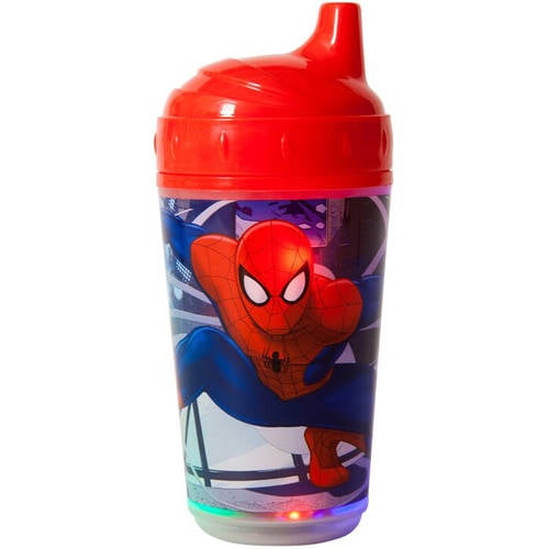Light Up Sipper Cup Red Spiderman 10oz. (or 2/$9.99) - Additional View